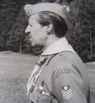 Skautingu se Eduard nehodlal vzdát ani za války, kdy ho nacisté zakázali. Děti vedl tajně, pod hlavičkou Dělnické tělovýchovné jednoty na Žižkově. Skauty tehdy kryl pověřenec protektorátního kuratoria pro výchovu mládeže Josef Langhammer.