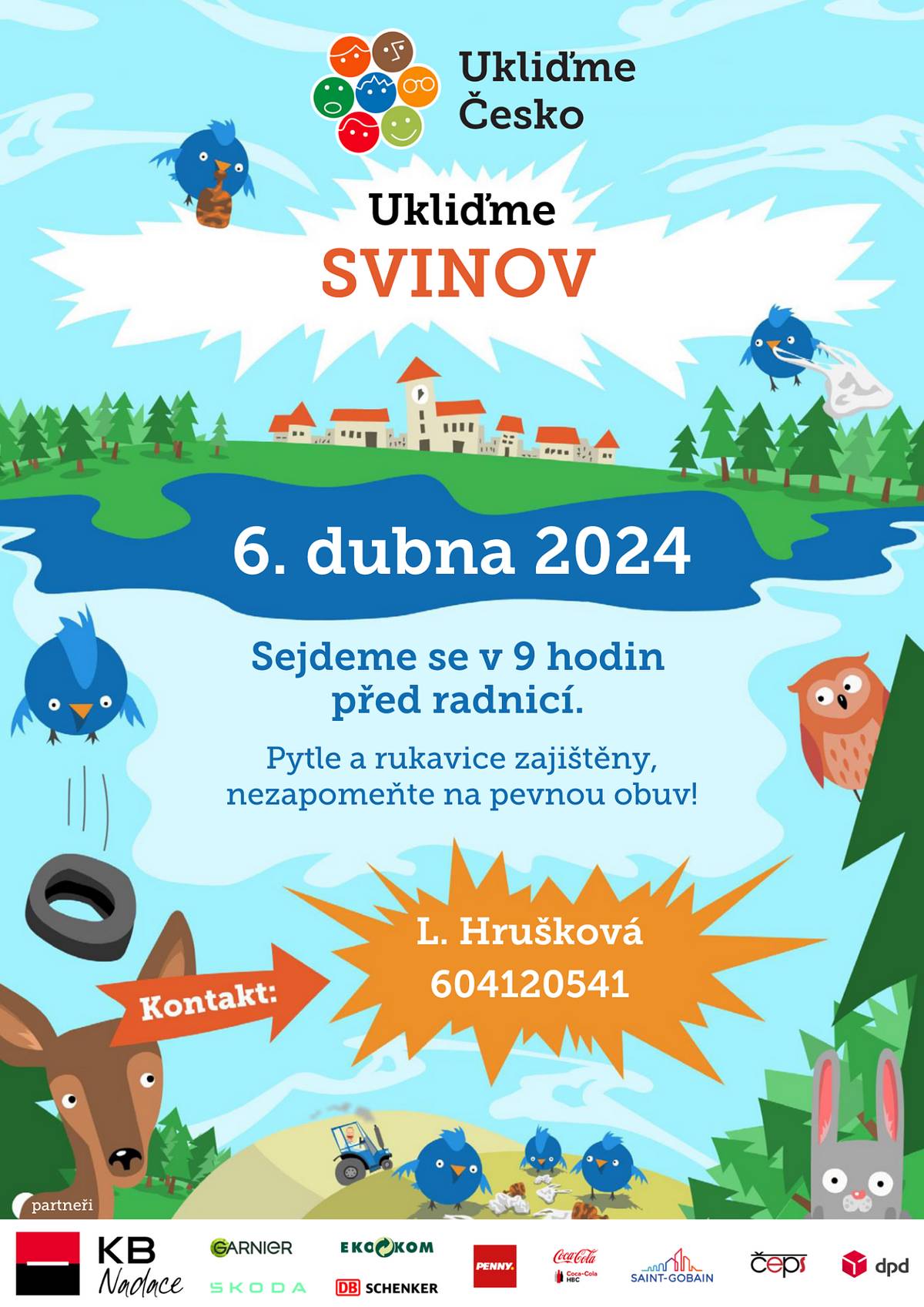 Vážení občané, přijďte pomoct uklidit Svinov