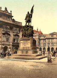 Praha, pomník maršála Radeckého na Malostranském náměstí