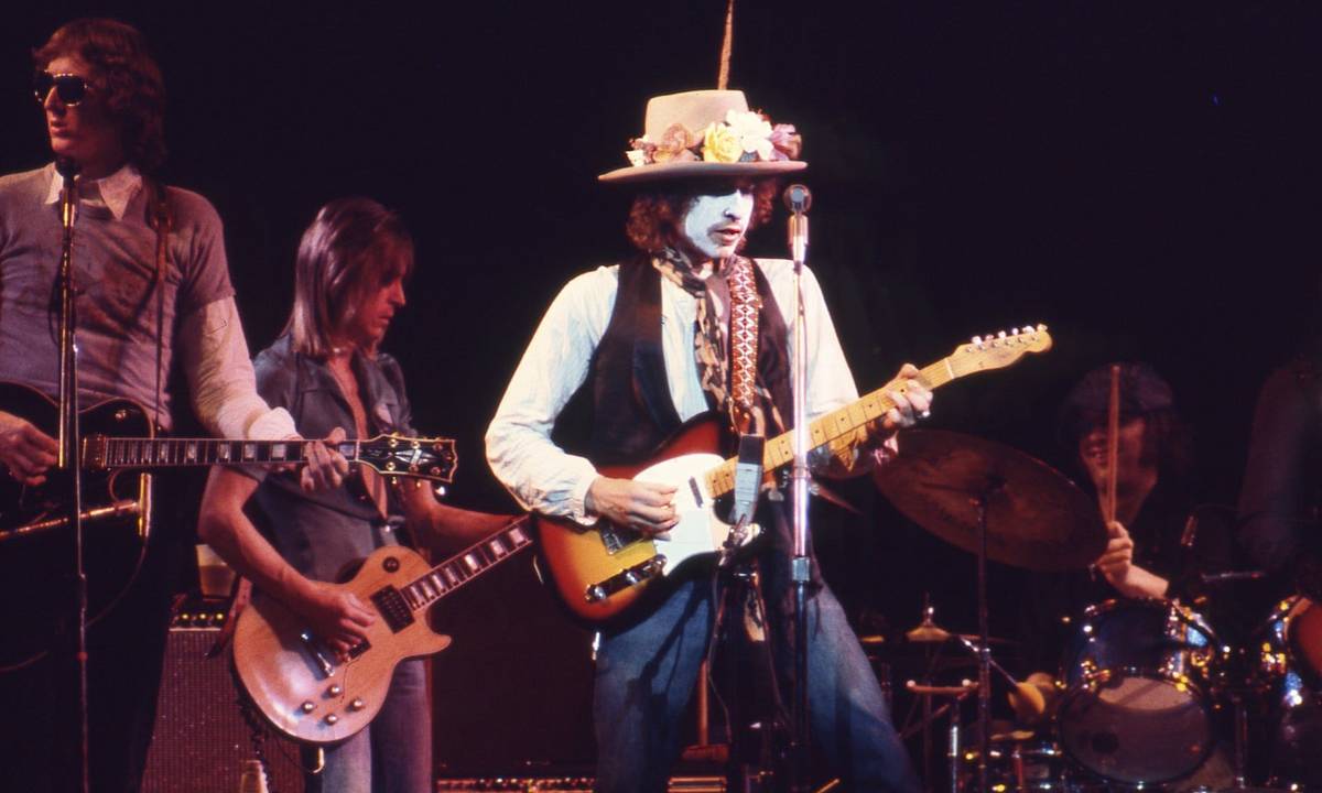 ... a naposledy na Rolling Thunder Revue.
