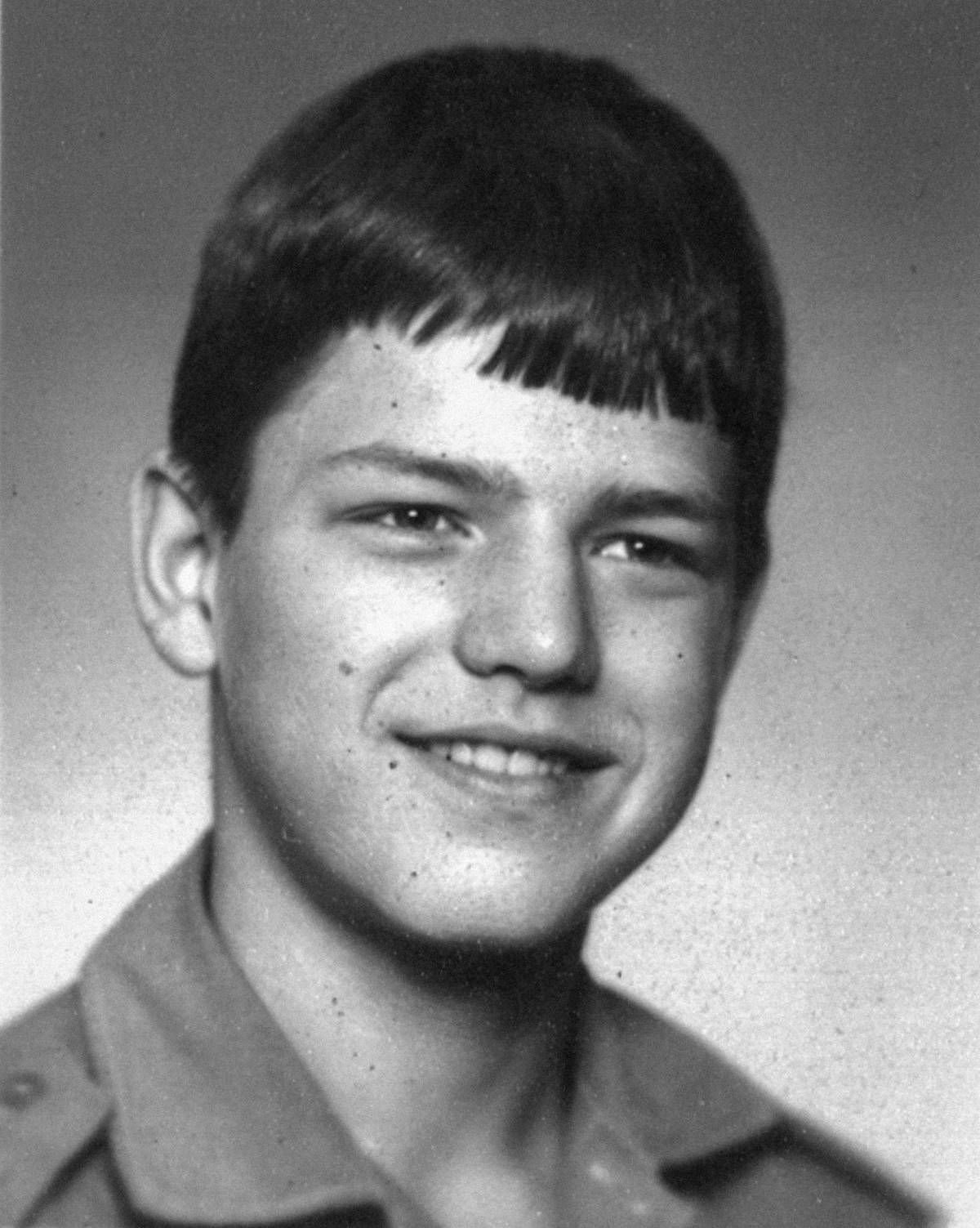 Petr Pavel v roce 1975 během studia 1. ročníku Vojenského gymnázia Jana Žižky z Trocnova v Opavě.