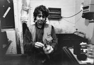 Rumunský Banát na silvestra roku 1994. Snímek Milana Louckého z jeho archivu (barevný negativ 35 mm).