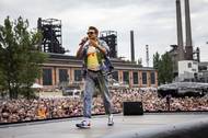 Nejvíc lidí má dorazit na páteční koncert Lennyho Kravitze, kterého do Ostravy doprovodí sedm kamionů s technikou. Na snímku je Vojtěch Dyk s projektem D.Y.K.