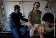 Emilio Morenatti (Španělsko / AP): Válečná zranění. Čestné uznání v evropské části soutěže (ukázka ze souboru snímků).