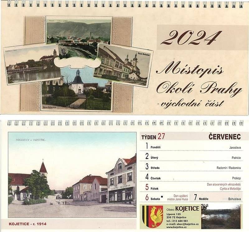 Vážení spoluobčané, kalendář Místopis Okolí Prahy pro rok 2024 je k dispozici na Obecním úřadě v úředních hodinách za 95 Kč/ ks.
https://kojetice.munipolis.cz/registrace