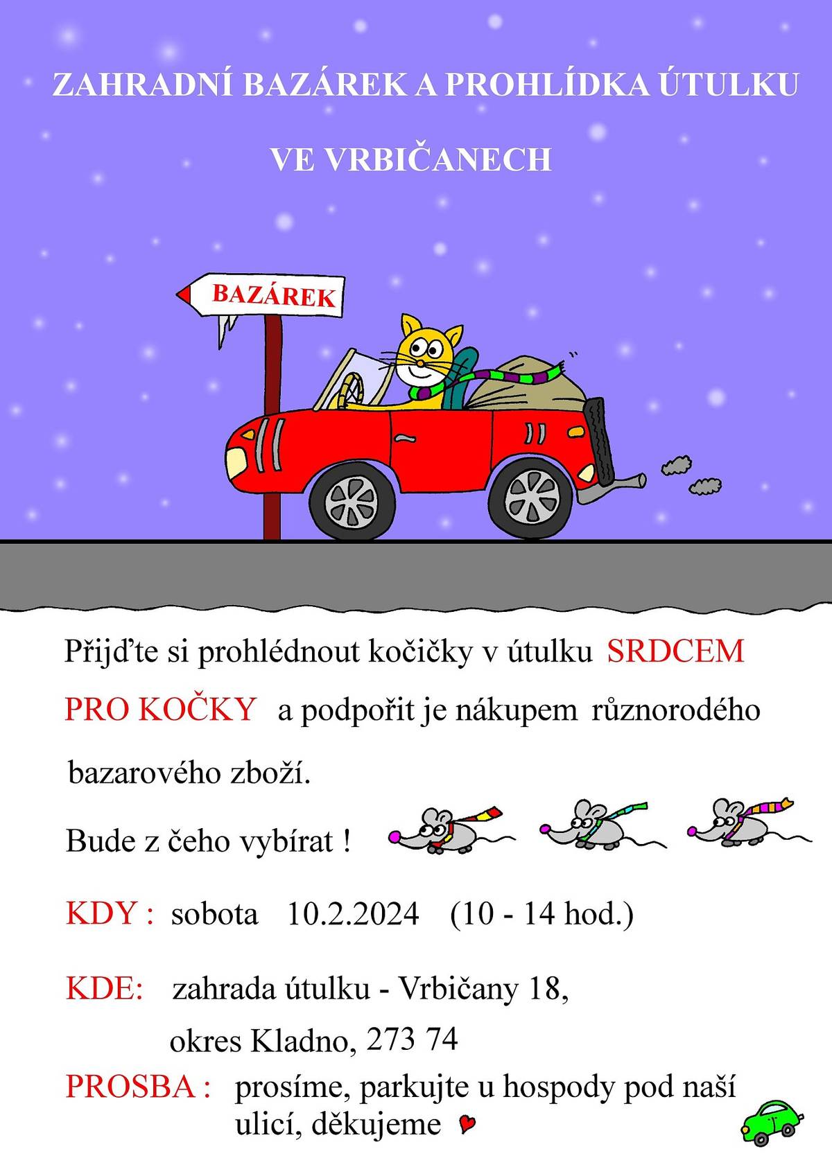 Zahradní bazárek ve Vrbičanech