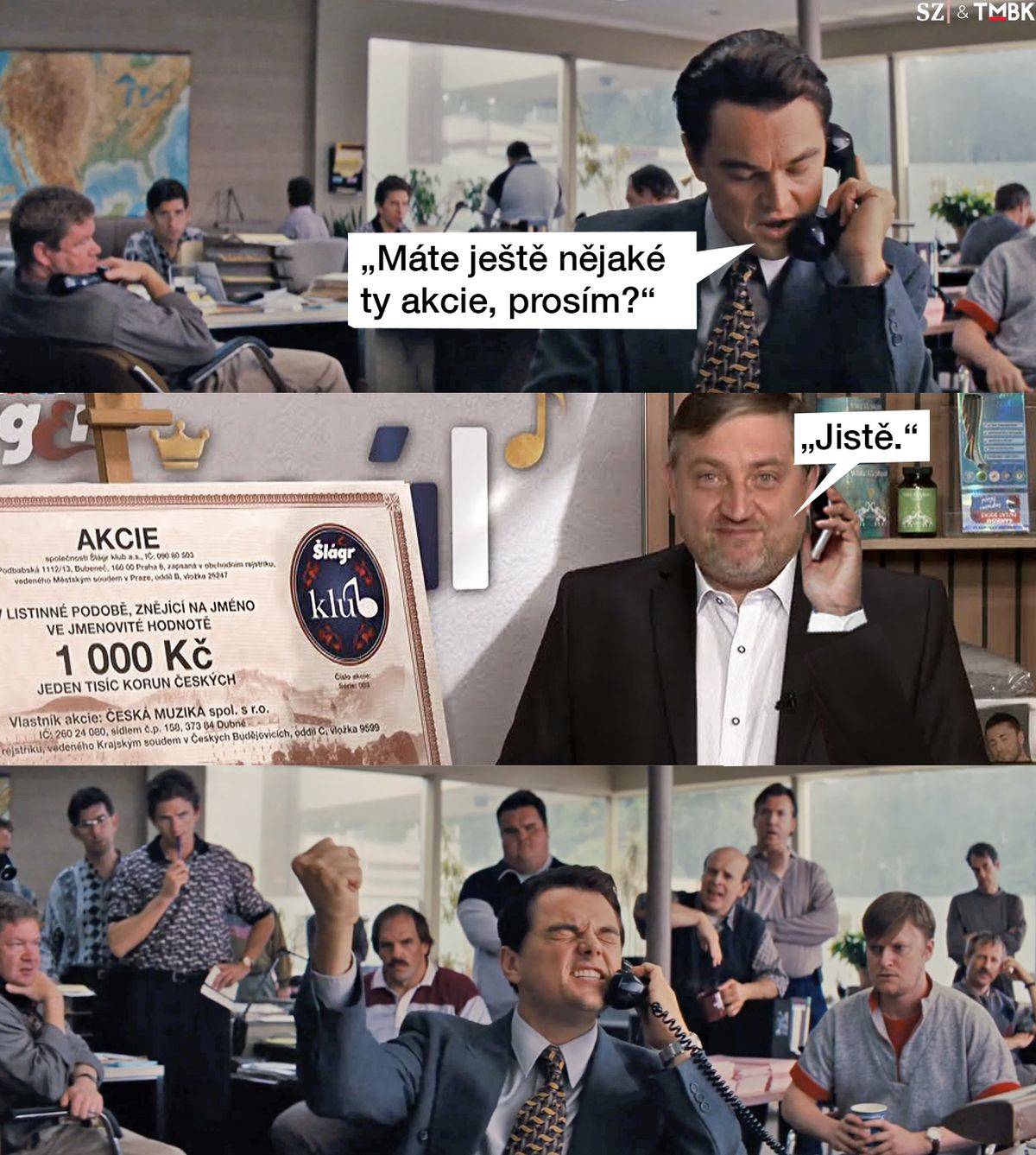 Televize Šlágr ví, jak vydělat. Jenže u toho zneužívá důvěřivosti seniorů, jak odhalil youtuber Lukefry. Koláž TMBK pro Seznam Zprávy.