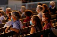 Publikum i pracovníci Salcburského festivalu musejí mít zakrytá ústa a nos.