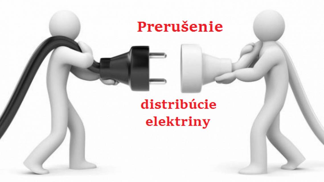 Vážení občania, 
na základe doručeného oznámenia zo Stredoslovenskej distribučnej, a.s. o prerušení distribúcie elektrickej energie z dôvodu odstraňovania poruchy na zariadeniach distribučnej sústavy dňa 21.02.2024 od 08:00 Vám v prílohe zasielame zoznam odberných miest, ktorých sa výpadok dodávky elektriny týka. 
Predpokladaný termín obnovenia distribúcie elektriny je 21.02.2024 14:30 a závisí od charakteru poruchy a rozsahu prác pri odstraňovaní poruchy.