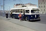 Toto je pro změnu ten stejný trolejbus v Moskvě, setkat se s ním ale bylo možné i v Bulharsku nebo třeba maďarské Budapešti.