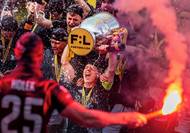 2. místo v kategorii Kolektivní sporty: Roman Vondrouš (ČTK) - Šampioni na Letné