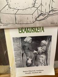 Jeden z obrázků v Muzeu baskické keramiky…