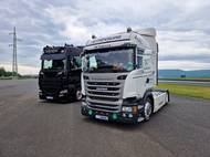 Tahače Scania R410 a 770S.