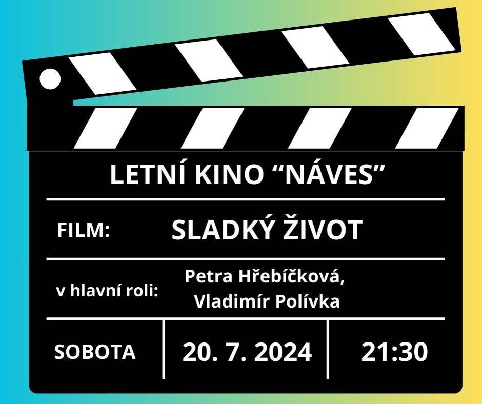 Zveme Vás do našeho kina dne 20.7.2024 od 21.30 . Příjďte se pobavit !