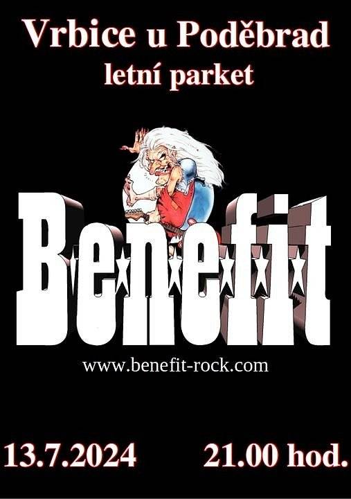 Oznámení o konání kulturní akce:
13.7. 2024 od 21 hodin - taneční zábava - kapela BENEFIT