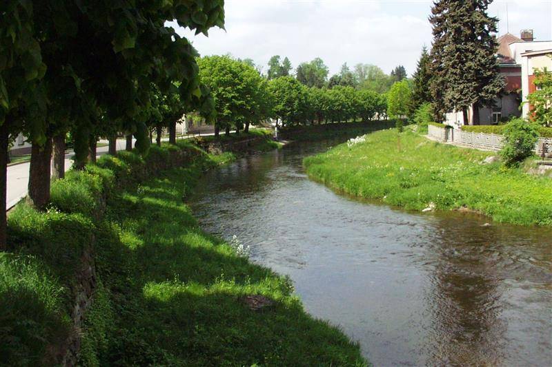 V zastavěné části města Žamberk opakovaně dochází k poškození funkce povodňové ochrany tím způsobem, že v průtočném profilu vodního toku jsou zřizovány kamenné hráze místy do výšky až 0,75 m.