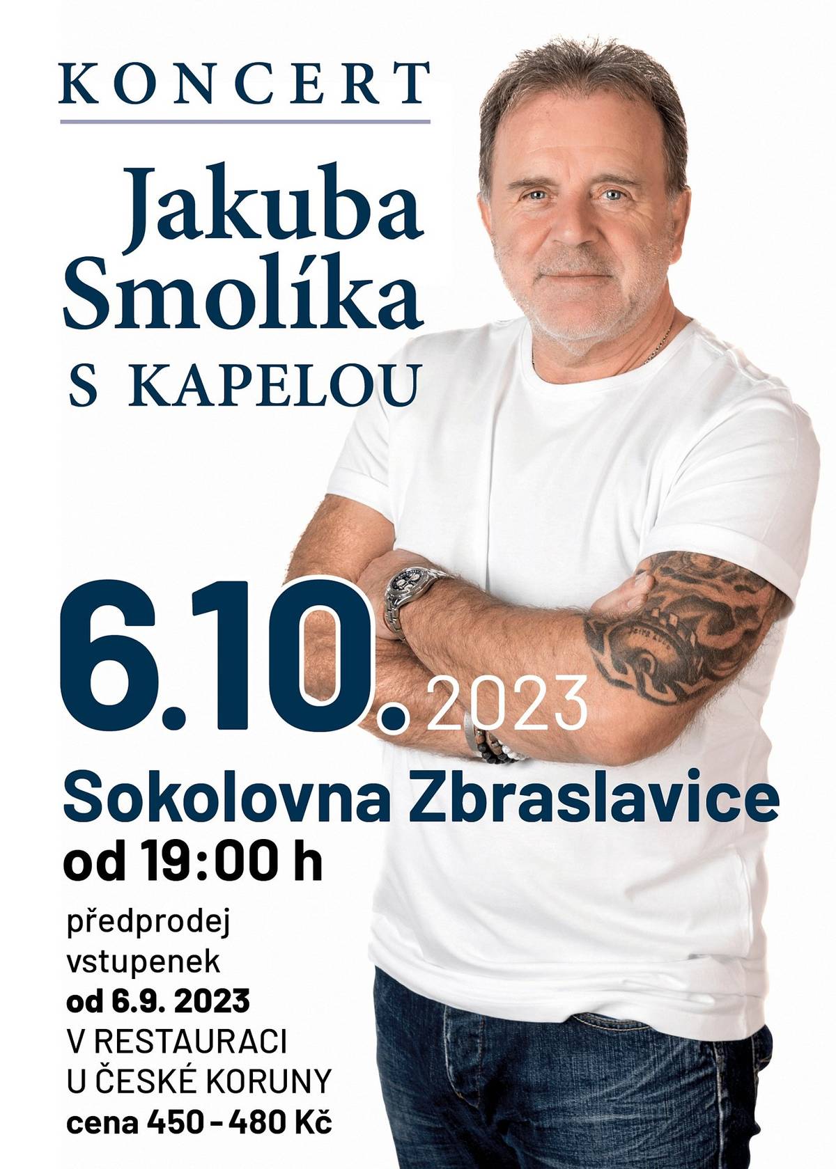 Koncert Jakuba Smolíka 6.10.2023 Zbraslavice