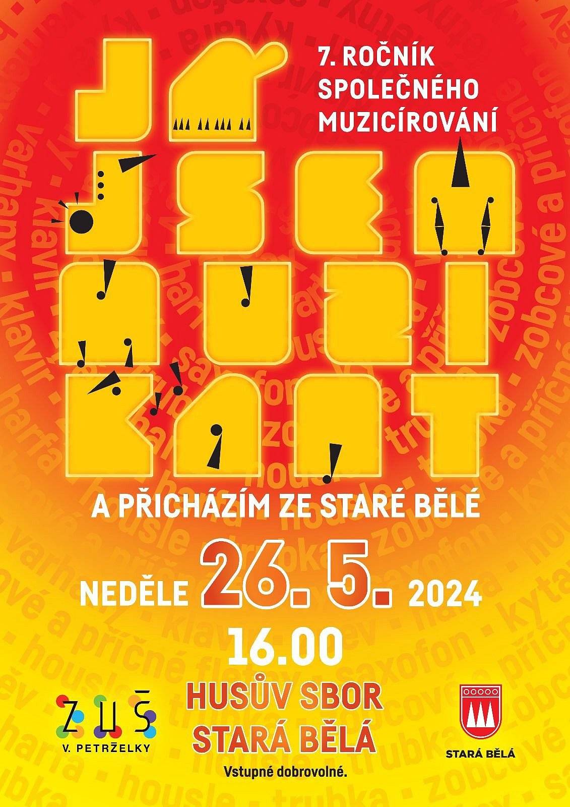 Zveme na 7. ročník společného muzicírování