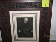 Max Švabinský: Stará žena, litografie.