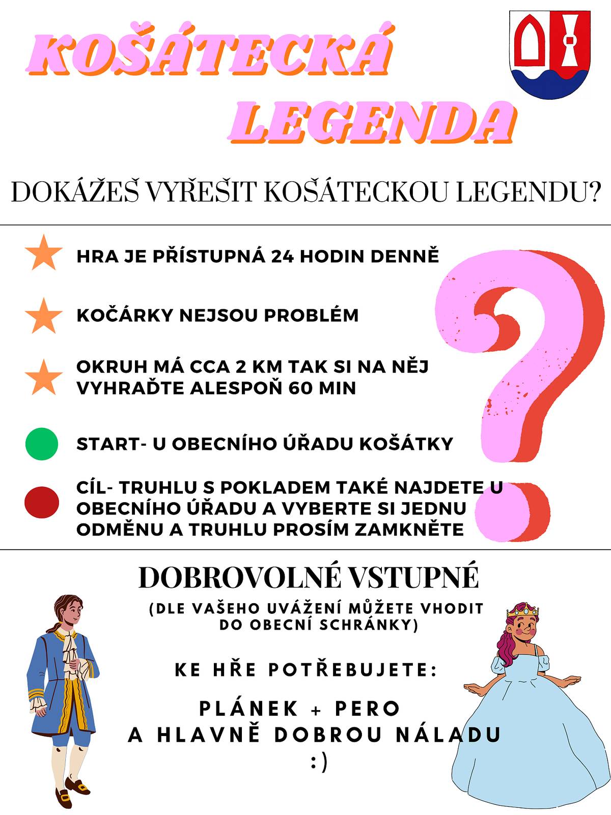 Přijďte si zahrát a pobavit se na čerstvém vzduchu