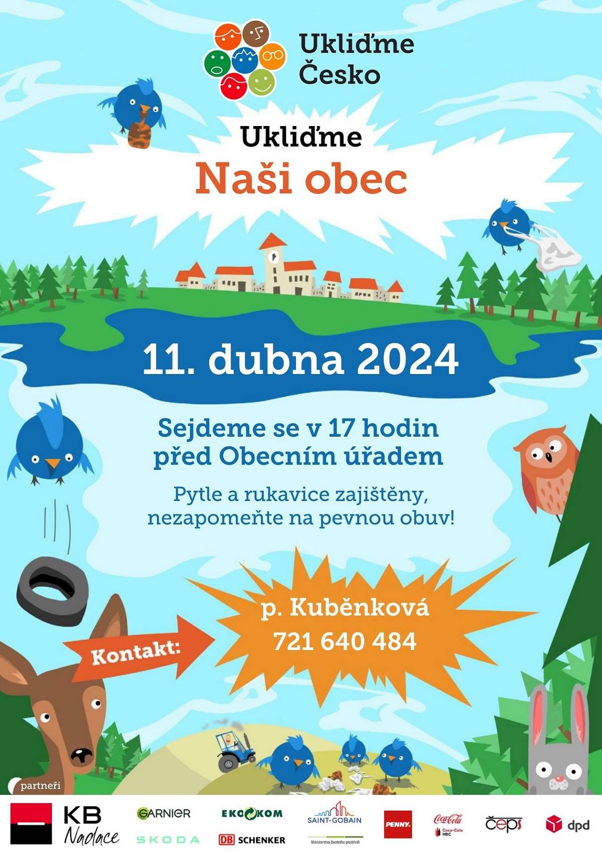 Dnes v 17:00 hod před úřadem na Vrbici a u zastávky na Chlínkách.