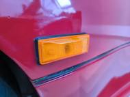 Boční směrovka je vyrobená v Sovětském svazu.