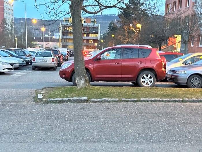 Hlídky MP zde provádějí namátkové kontroly se zaměřením na průjezdnost.