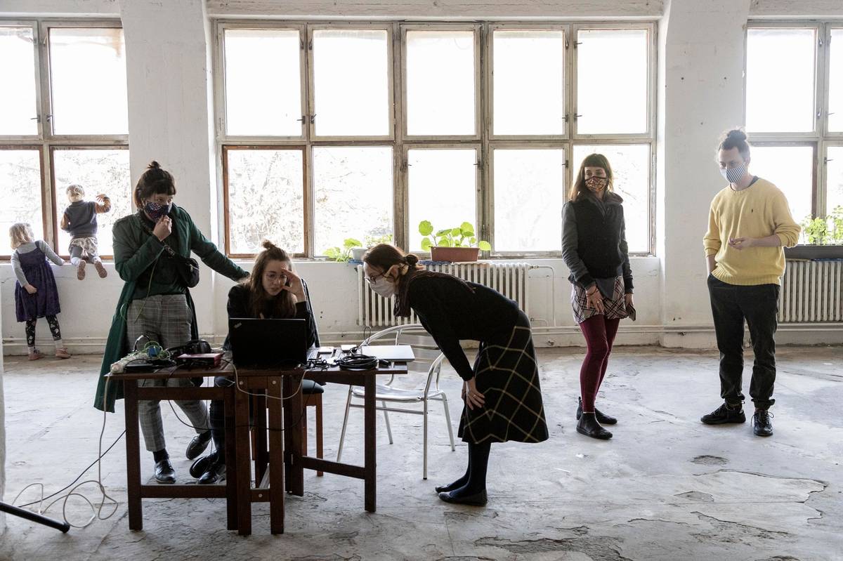 Snímek z příprav akce Kolben Open 8.