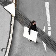 Tvary v pohybu (z terasy Tančícího domu, 18. října 2019)