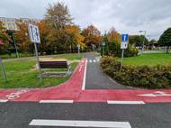 Nechybí ani cyklopruhy.