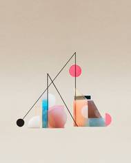 Haruna Ogata (Japonsko) a Jean-Etienne Portail (Francie) - oba autoři společně vytvořili barevné abstraktní sochy, které následně vyfotografovali jako sérii elegantních grafických kompozic. Nominace na cenu Sony World Photography Awards v kategorii Zátiší. (Ukázka ze série snímků)