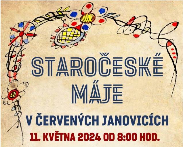 Tradiční rozvoz májek v Janovicích i letos připravil Sokol Červené Janovice v sobotu dne 11.5.2024. Fotogalerie: Jana Vyčítalová.