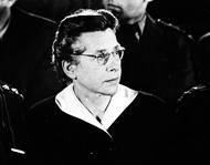 Horákovou si komunisté vybrali do ústřední role vymyšleného protistátního spiknutí. Před únorovým pučem v roce 1948 byla jednou z nejvýraznějších představitelek národně socialistické strany, poslankyní za tuto stranu a předsedkyní Rady československých žen.