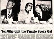 Už v 60. letech začaly do médií prosakovat zprávy na základě očitých svědectví o tom, že lidé v sektě čelí vydírání, ponižování, fyzickému týrání i sexuálnímu zneužívání (tomu měli být vystaveni ženy i muži).