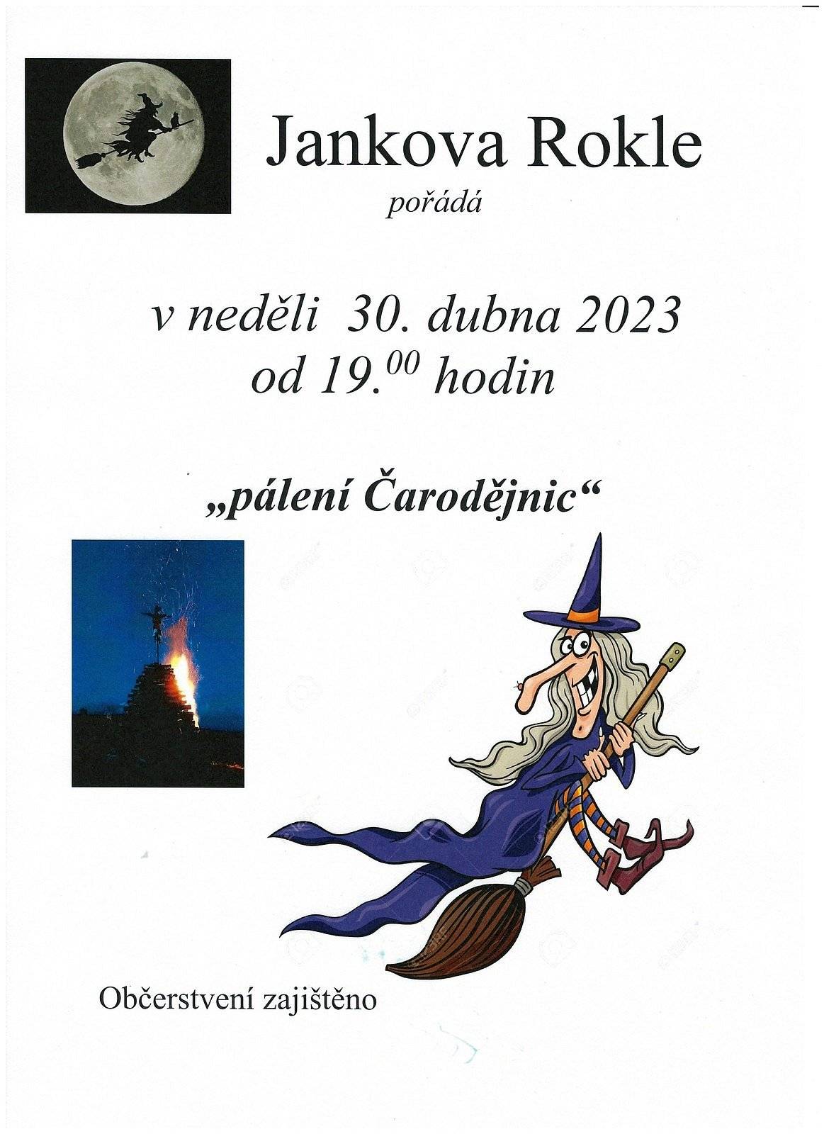 Jankova rokle - pálení čarodejnic 