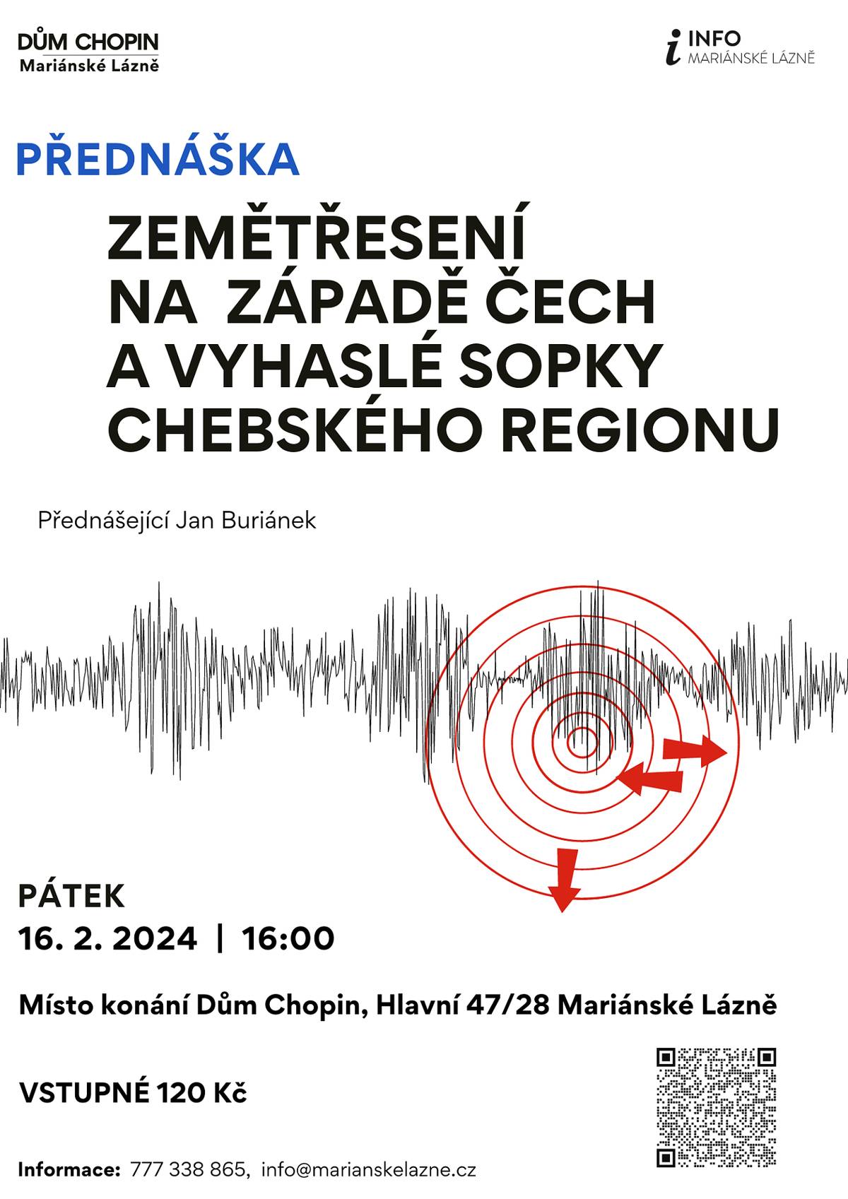 "Zveme Vás na zajímavou přednášku"