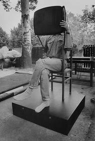 Pavel Jasanský: Z cyklu Nová krajina, noví obyvatelé, 80. léta.