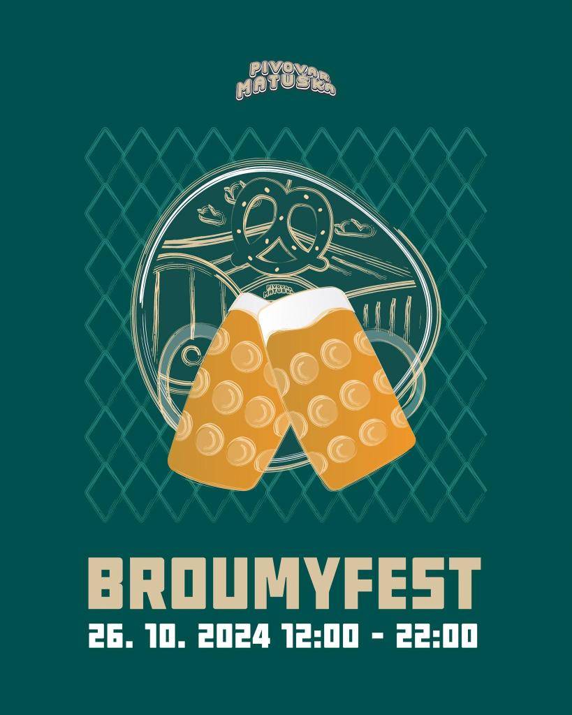 Slibovali jsme, že přivezeme Oktoberfest do Broum... a splníme to už příští sobotu 26. října! ???????????? Srdečně vás zveme na Broumyfest 2024, kdy postavíme na pivovarském dvorku tři stany a ve všech to bude žít. V jednom zahraje harmonikář, ve druhém DJ a ve třetím country kapela ????????    K tomu oktoberfe