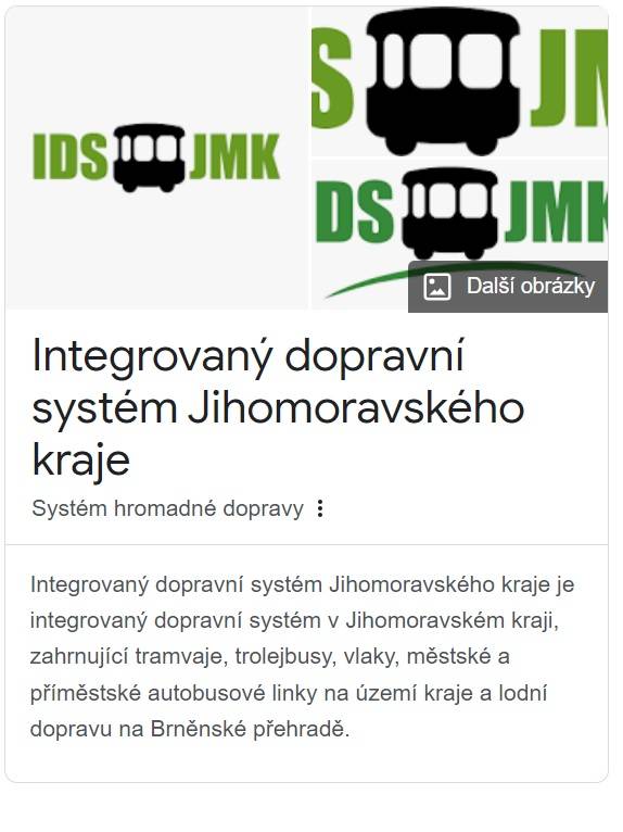 Informace o cestování v Jihomoravském kraji
