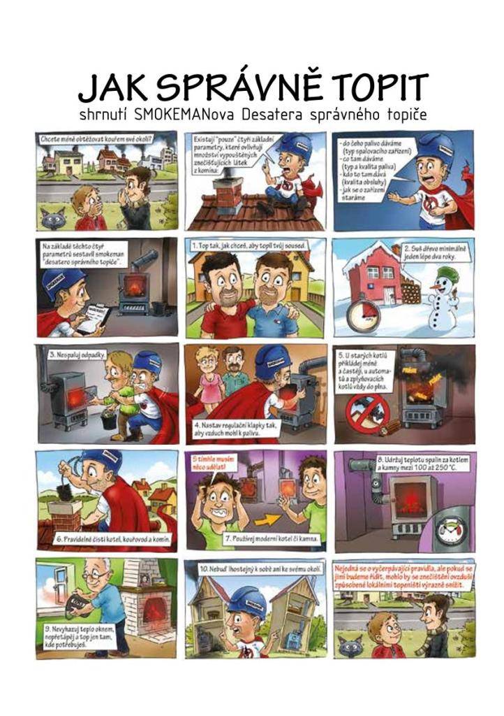 „Zvýšení povědomí provozovatelů o vlivu spalování pevných paliv na kvalitu ovzduší, významu správné údržby a obsluhy zdrojů a volby spalovacího paliva“