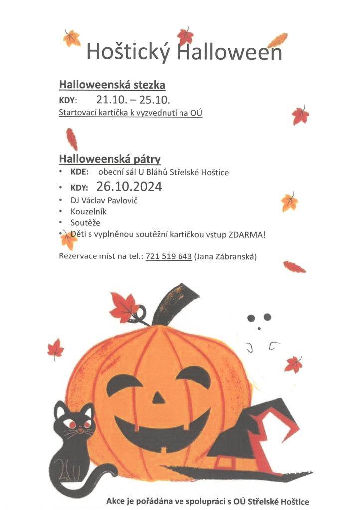 HOŠTICKÝ HALLOWEEN