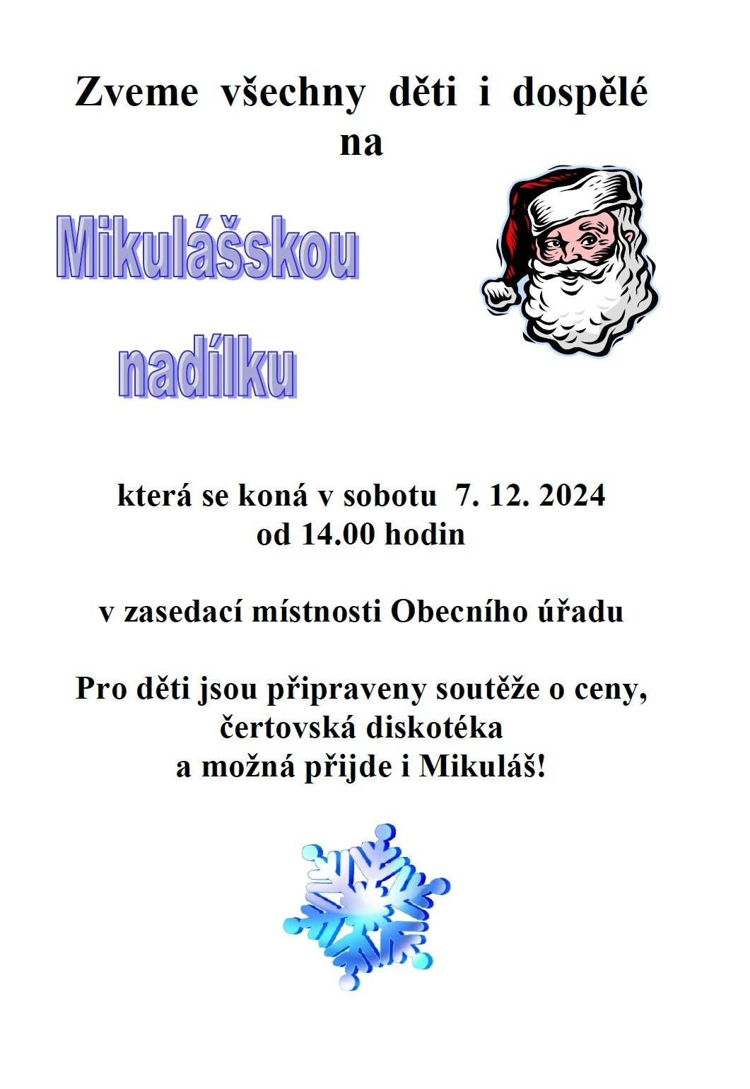 Mikulášská nadílka