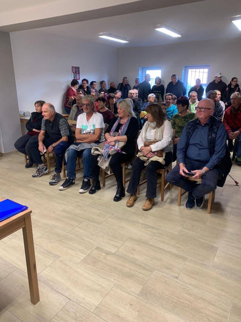 Předání informací ke stavbě vodovodu, ČOV a tlakové kanalizaci