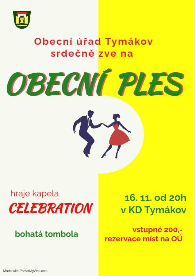 16.11:2024 od 20 hod v sále KD