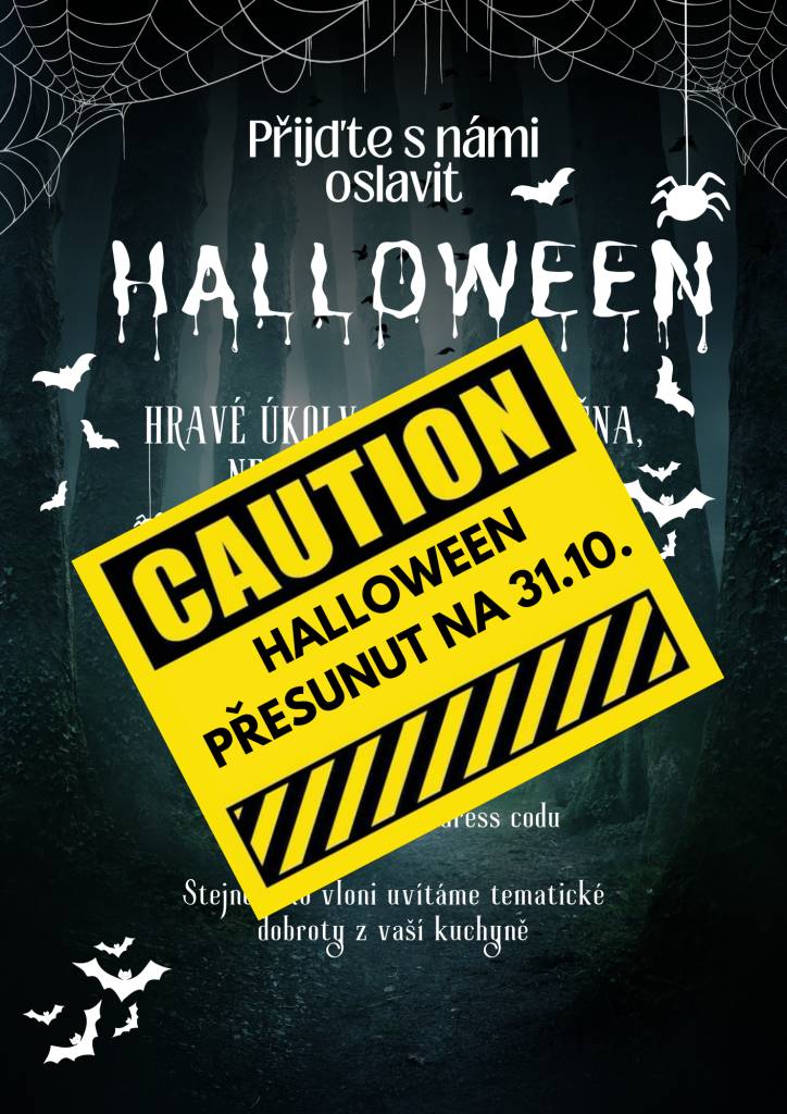 Z důvodu vysoké nemocnosti přesunuto na 31.10.