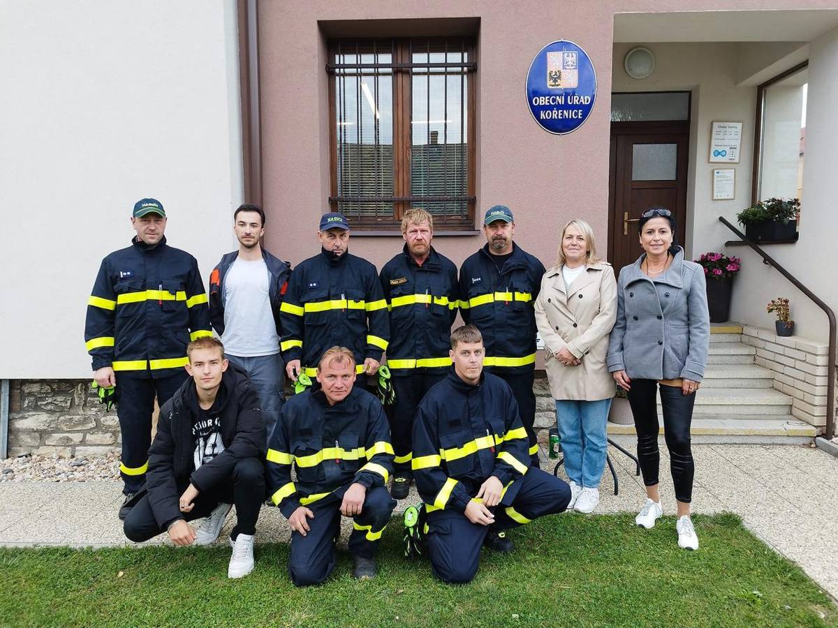 Předání požárního přívěsu 14.10.2024