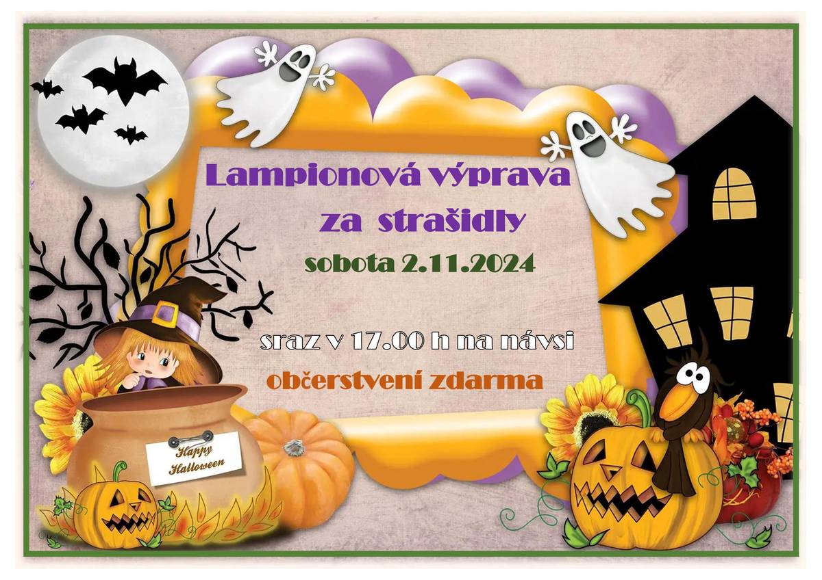 Vážení spoluobčané, dovolujeme si Vás pozvat na následující připravované akce:  sobota 2.11.2024 - LAMPIONOVÁ VÝPRAVA ZA STRAŠIDLY (sraz účastníků v 17.00 na návsi, následuje krátká procházka strašidelným lesem zakončená opékáním buřtů) středa 6.11.2024 - kreativní dílna - RECYKLITERATURA (od 17.00 h v komunitním centru,  vhodné pro všechny věkové kategorie)  Dále si Vás dovolujeme informovat, že od 15.12.2024 dochází ke změně jízdního řádu a lince č. 703 ÚK, viz odkaz https://www.obecvrsovice.cz/aktuality/novy-jizdni-rad-linka-uk-c-703-od-15122024