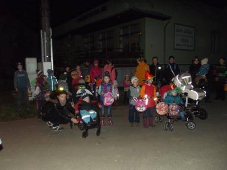 Lampionový průvod 1.11.2014