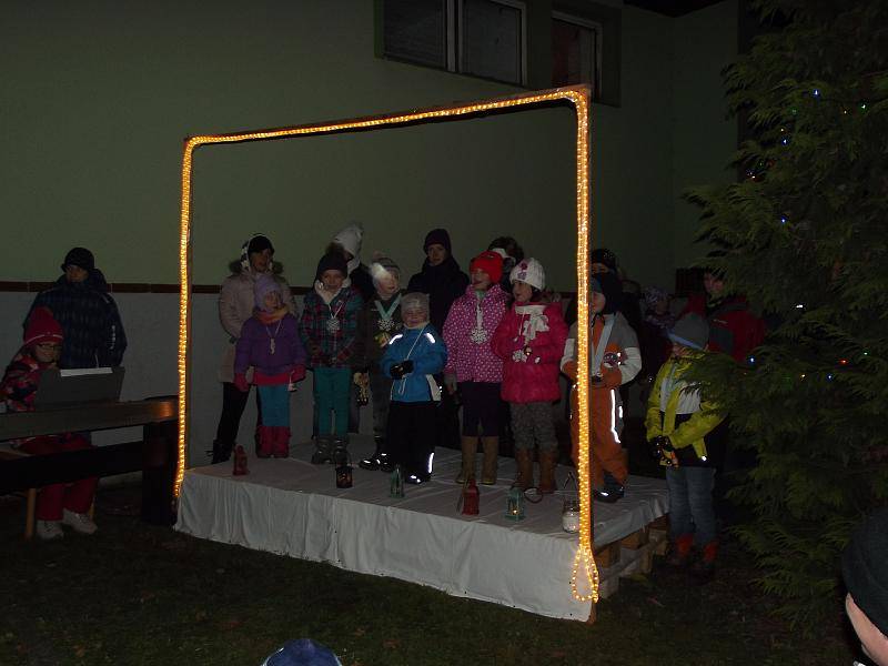 Rozsvícení stromečku 30.11.2014