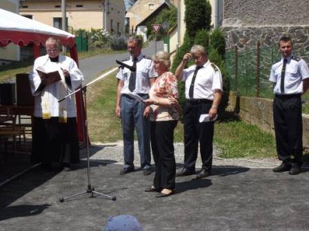 Otevření nové hasičské zbrojnice 4.7.2015